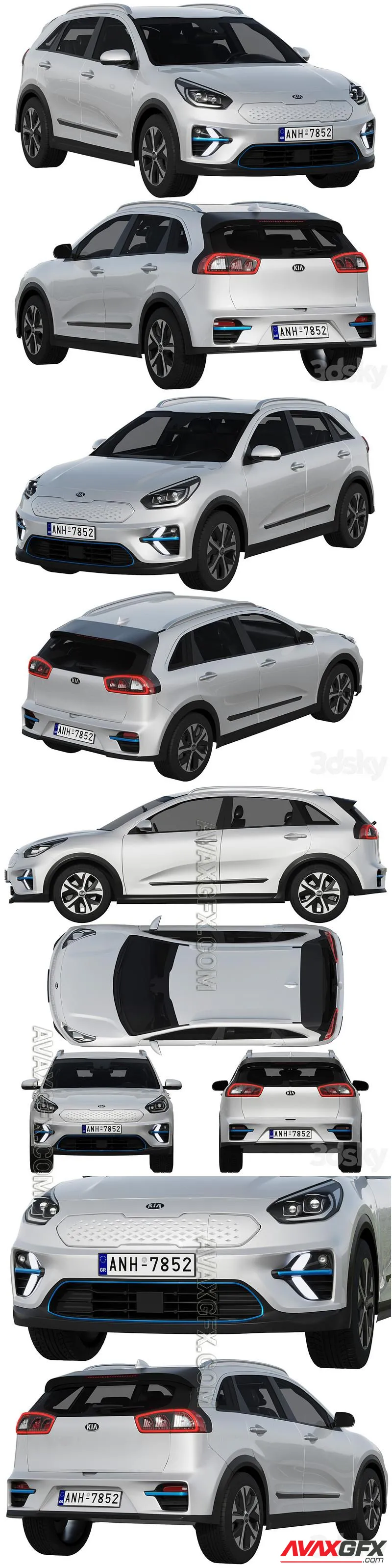 Kia Niro EV - 3D Model