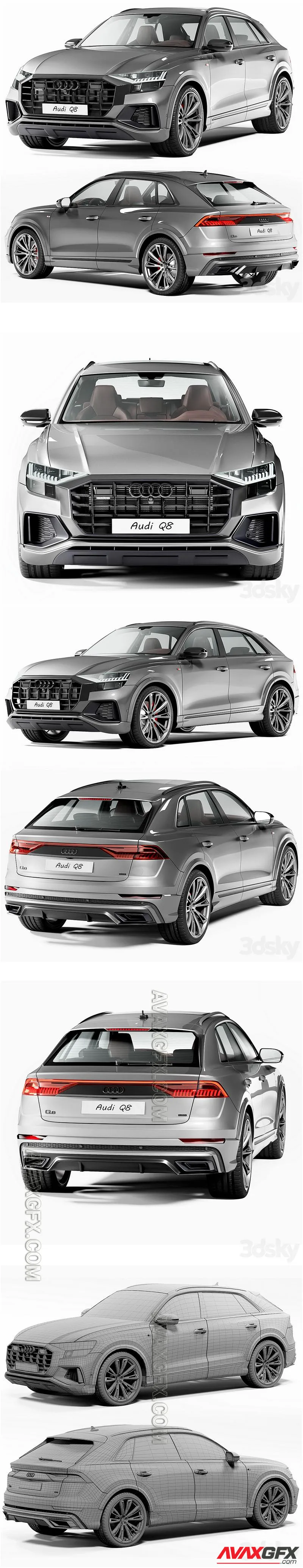 Audi Q8 - 3D Model