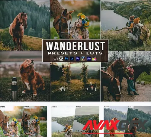 Wanderlust Luts Video And Presets Mobile & Desctop - D8ZANN4