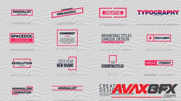 Essential Titles Pack 50232259 Videohive