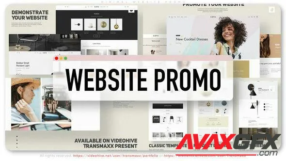 Minimal Website Promo 50297620 Videohive