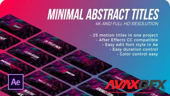 Minimal Abstract Titles 50280429 Videohive