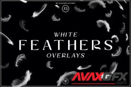 White Feathers Overlays - 5DWLARH