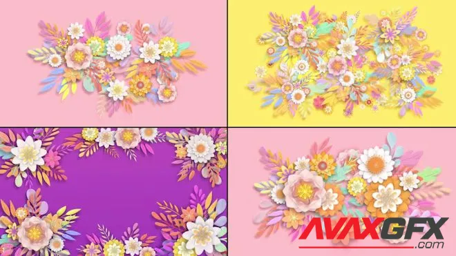 MA - Spring Flowers Backgrounds Pack 1558126