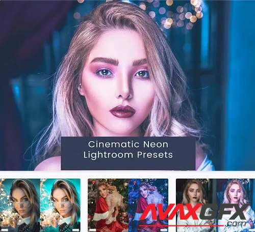 Cinematic Neon Lightroom Presets - UN9BU3V