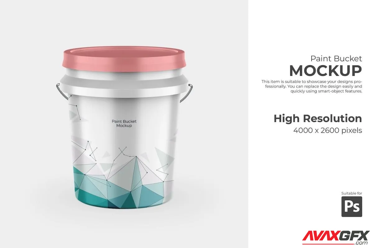 Paint Bucket Mockup