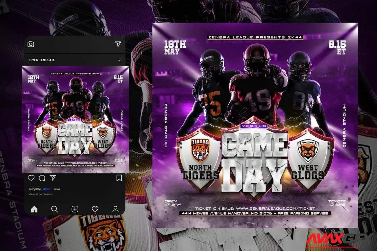 Football Flyer Template