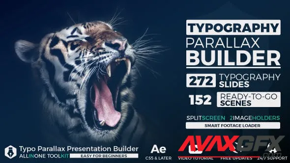 Big Typo Parallax Presentation Builder 15455713 Videohive