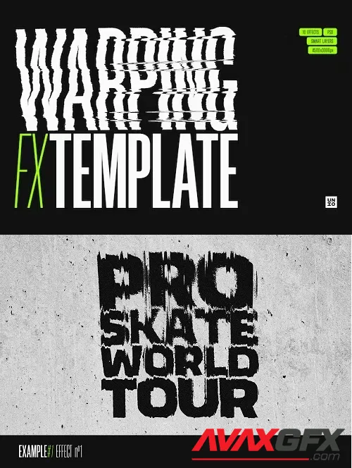 Warping Fx Template - 10 Effects - 91732588