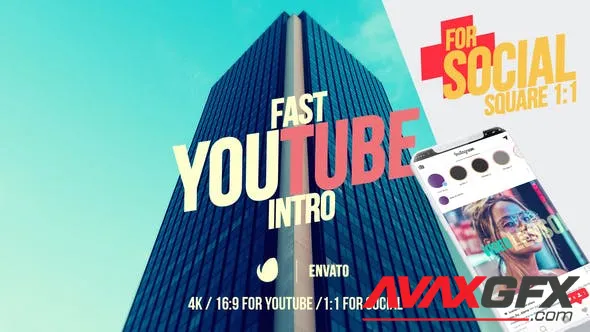 Youtube Fast Intro 4 22488989 Videohive