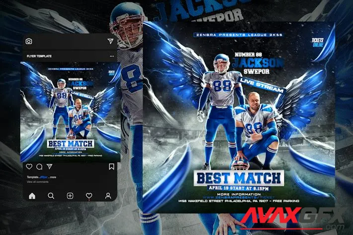 Football Flyer Template