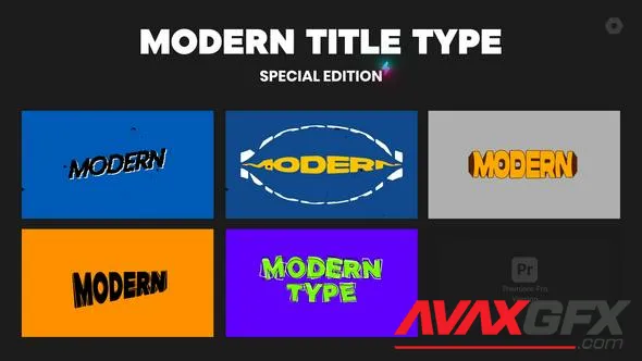 Modern Title Type 50368759 Videohive