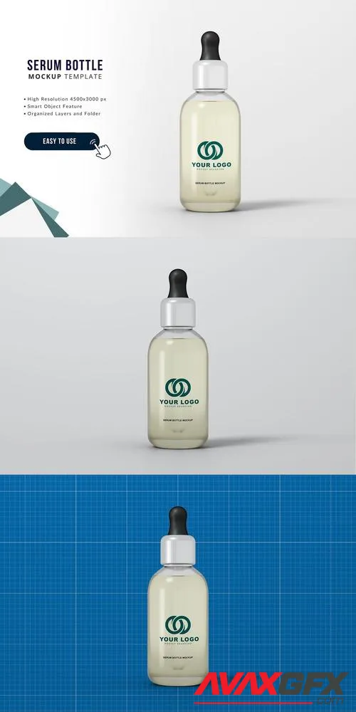 Serum Bottle Mockup