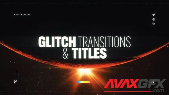 Glitch Transitions & Titles 50141501 Videohive