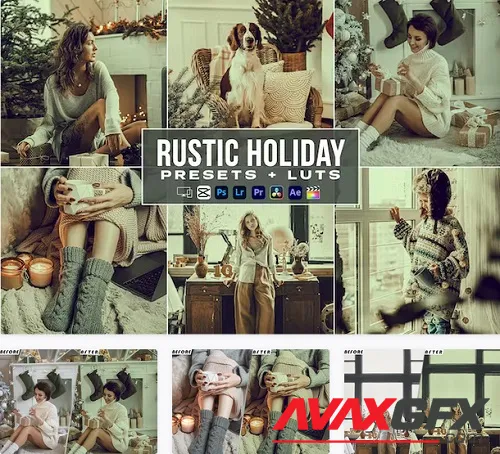 Rustic Holiday Video Luts Presets Mobile & Desctop - 76UAKAH