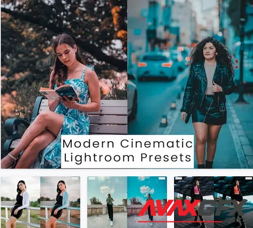 Modern Cinematic Lightroom Presets - C9ZATZU