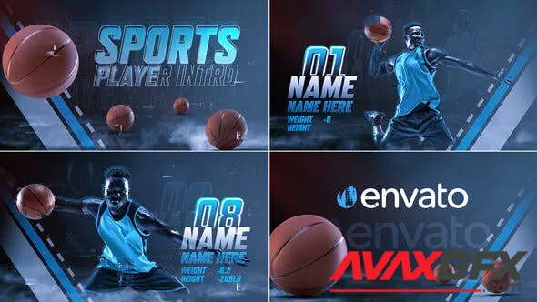 Basketball Player Intro 49477133 Videohive