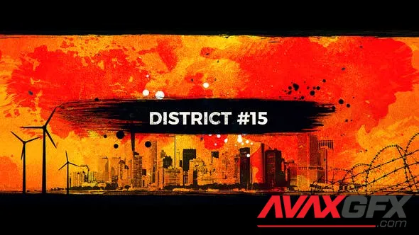 District #15 22404719 Videohive