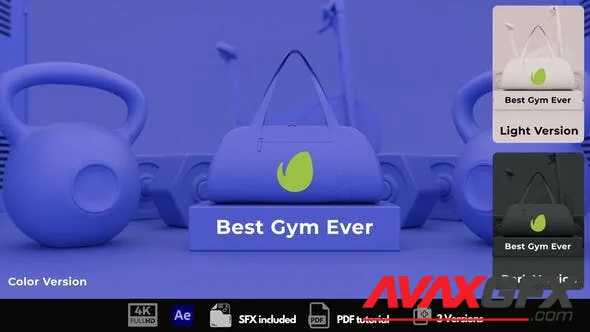 Fitness Logo Reveal 50236988 Videohive