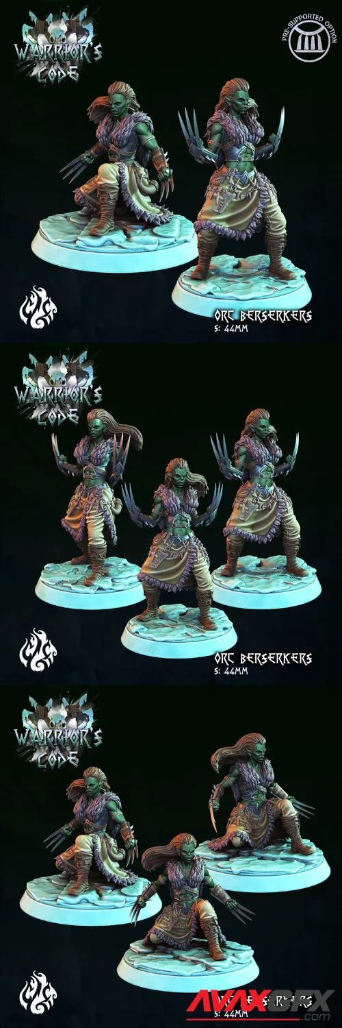 Orc Berserkers - 3D Print