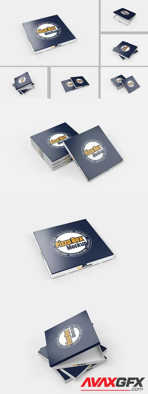 Pizza Boxes Mock-up