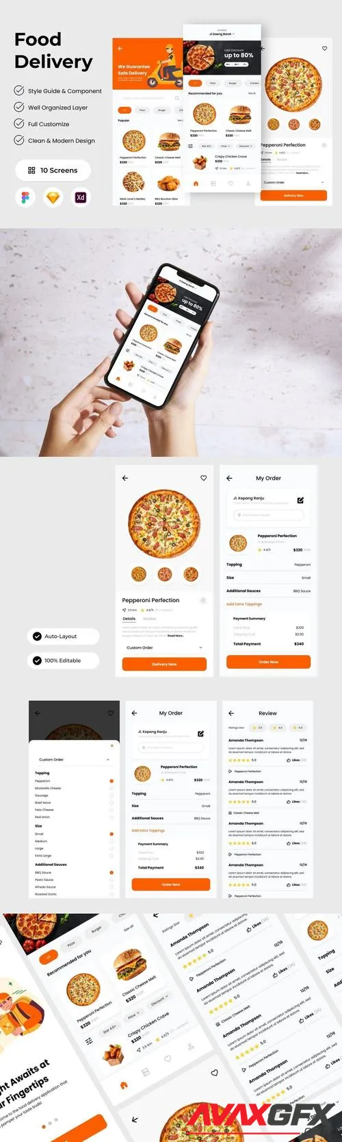 BiteRush - Food Delivery Mobile App