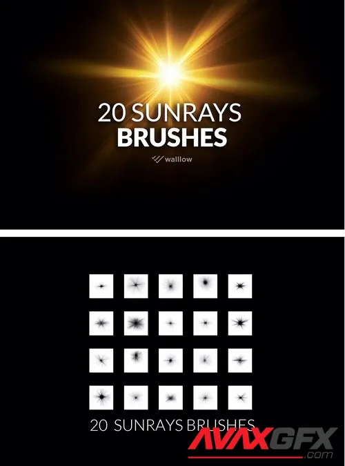 20 Photoshop Sunlight brushes - X7TKUKQ