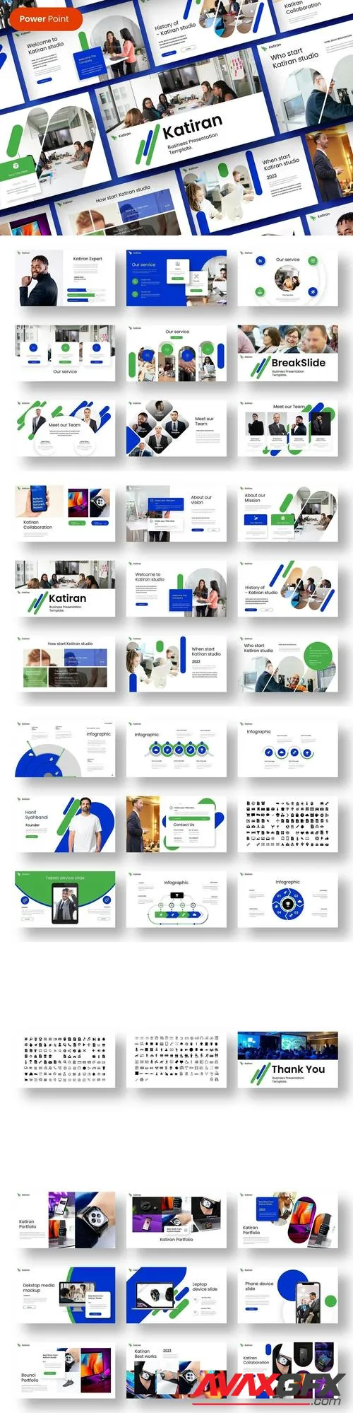 Katiran - Business PowerPoint Template