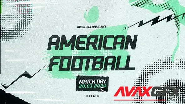 American Football Intro 50344280 Videohive