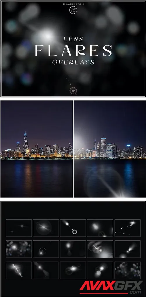 Lens Flares Overlays - BCDC8VY
