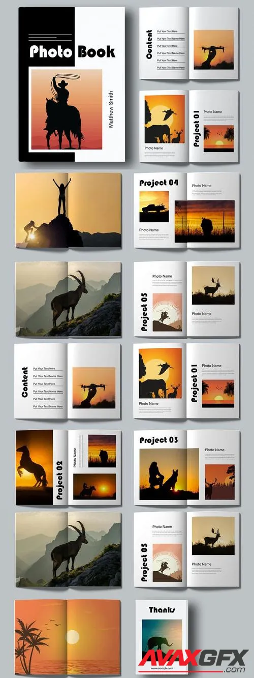 Photo Book Layout