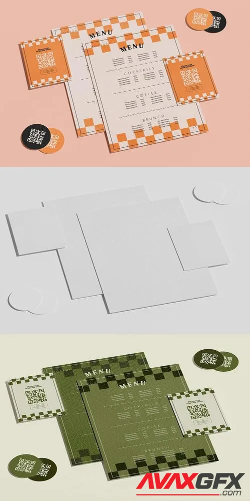 Menus Mockup