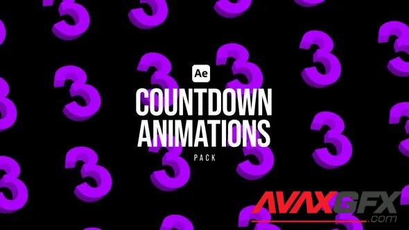Countdown Animations Pack 50243543 Videohive