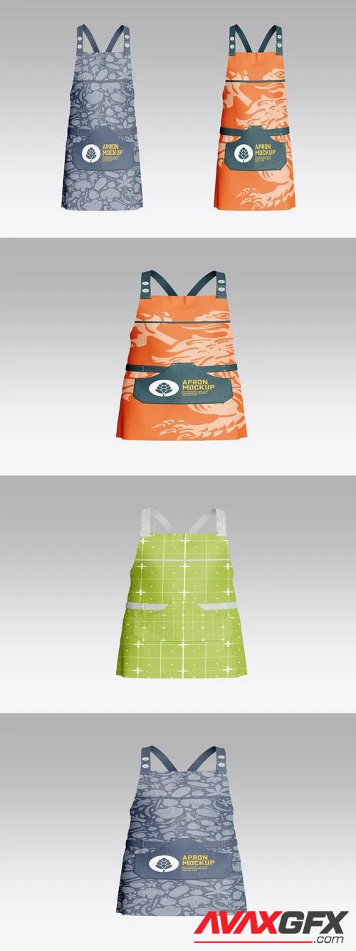 Professional Apron Mockup