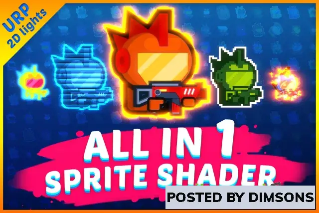 Unity Shaders All In 1 Sprite Shader v3.6