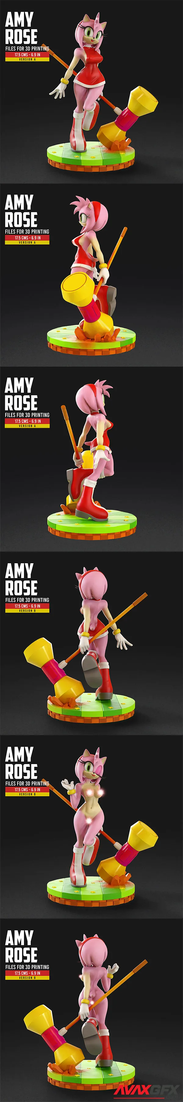 Amy Rose – Sonic – 3D Print