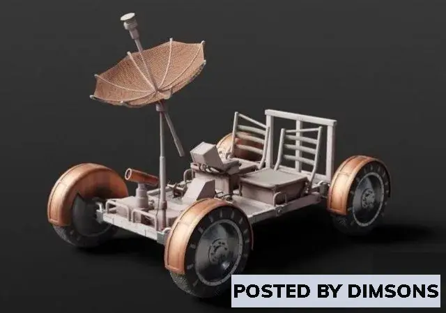 Apollo Lunar Rover - 3D Model