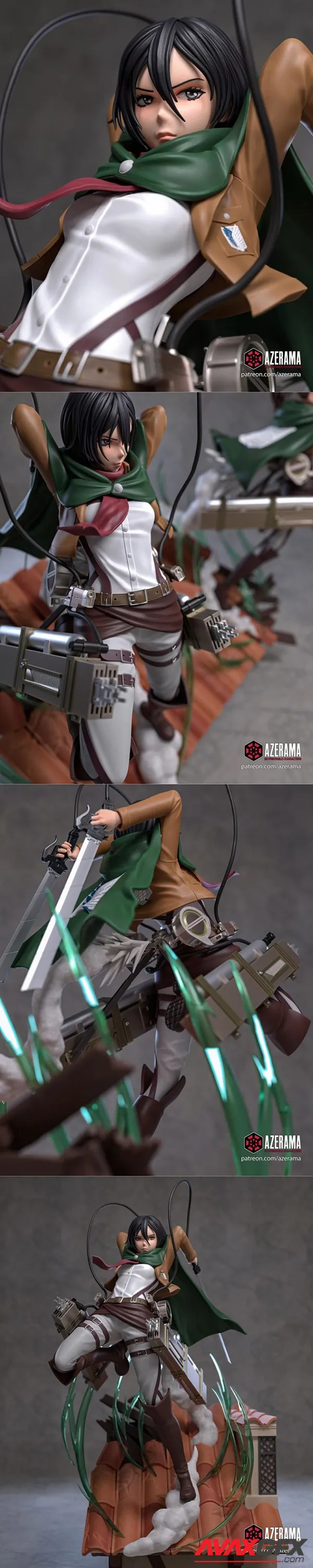 Azerama – Mikasa Ackerman – 3D Print