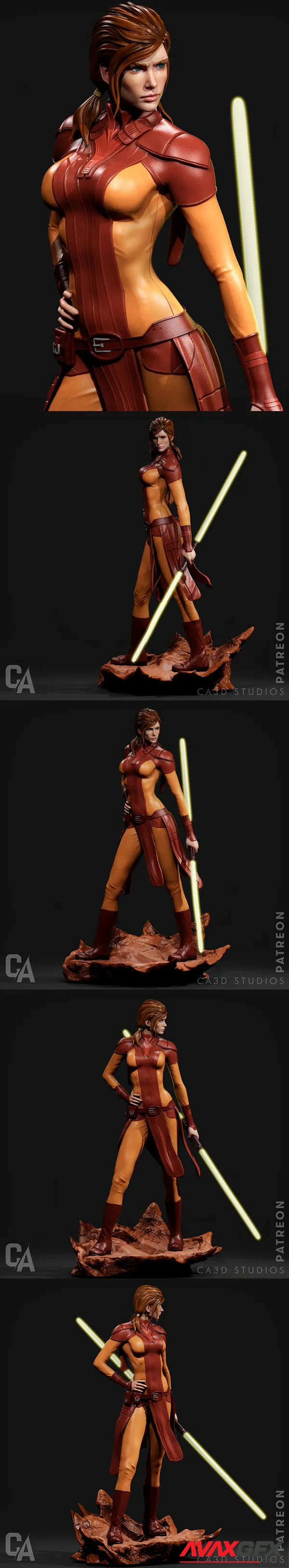 Bastila Shan – 3D Print