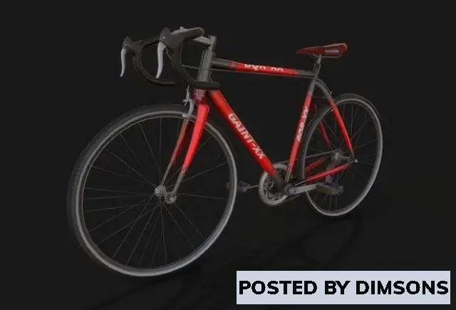 Bikes Bicycle road bike - 3D Model