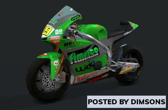 Bikes Bike Racing FTR600 - 3D Model