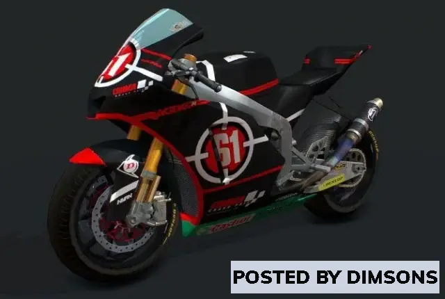 Bikes Bike Racing Moriwaki - 3D Model