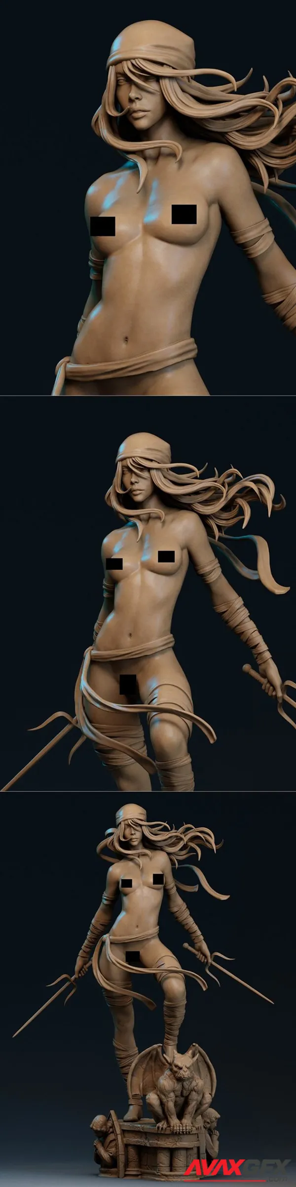 Ca 3d Studios – Elektra NSFW Version – 3D Print