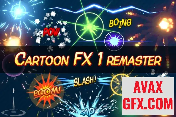 Unity VFX Particles Cartoon FX Remaster vR 1.3.1