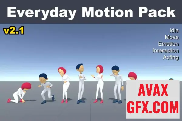 Unity Asset - Everyday Motion Pack v2.1