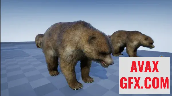 Unreal Engine Asset - FOREST ANIMALS PACK v4.26+