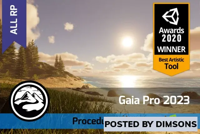 Unity Tools Gaia Pro 2023 - Terrain & Scene Generator v4.0.5