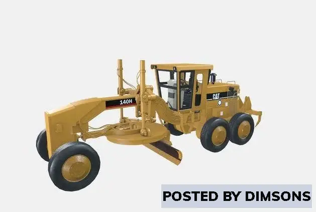 Grader Vehicle - 3D Model