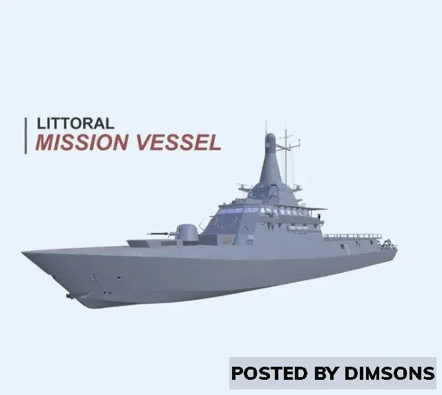 Watercraft Littoral Mission Vessel Coastal mission ship - 3D Model