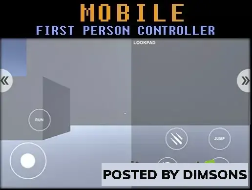 Unity Templates MFPC - Mobile First Person Controller v1.0